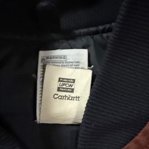 Vintage Carhartt Workwear Men's Rust Brown Clay Lined Vest - Picture 6 of 14